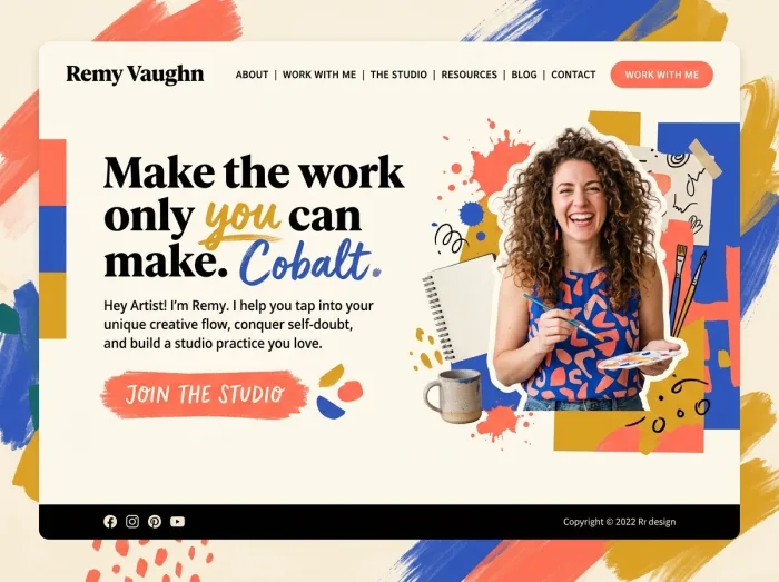 Remy Vaughn — Coaches website design