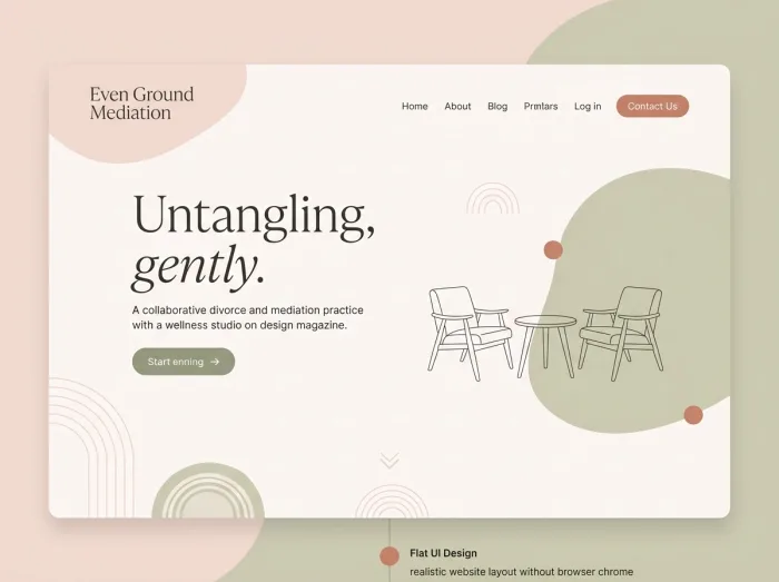 Soft Mediation — Law Firms website design